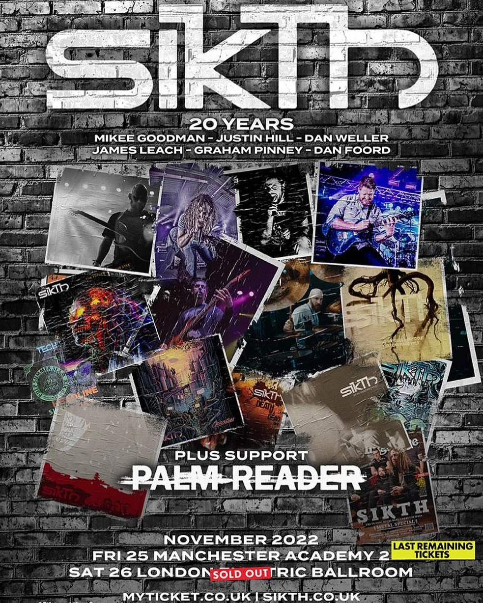 SikTh live in London, 2022
